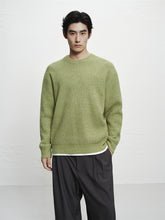 Men's Relaxed Solid Crewneck Sweater